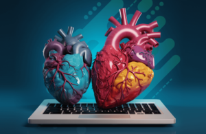 2 hearts on the keyboard